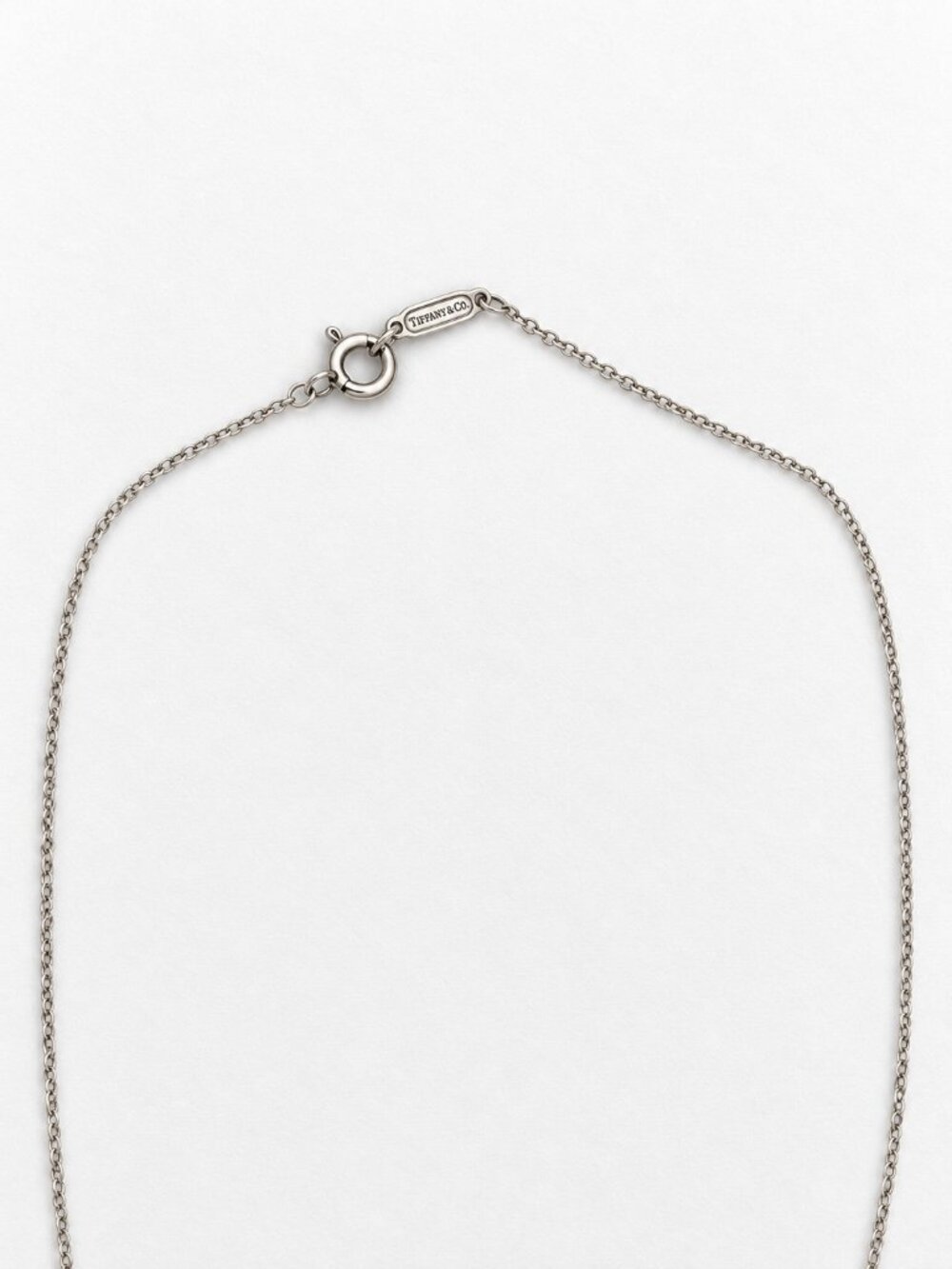 Tiffany & Co. Return to Tiffany Blue Mini Double Heart Necklace - Picture 3 of 3